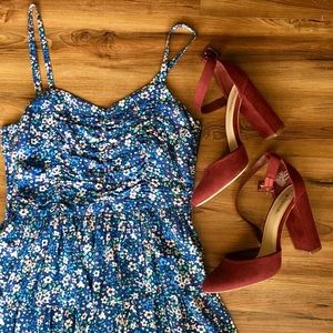 F21 Floral Tiered Sundress